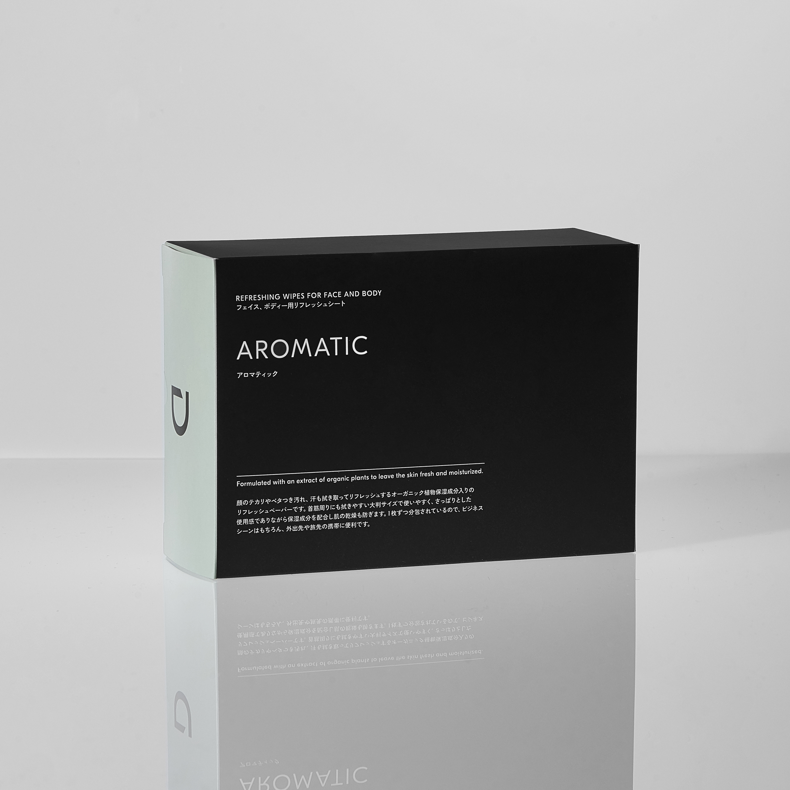 REFRESHING WIPES FOR FACE AND BODYフェイス、ボディー用リフレッシュ