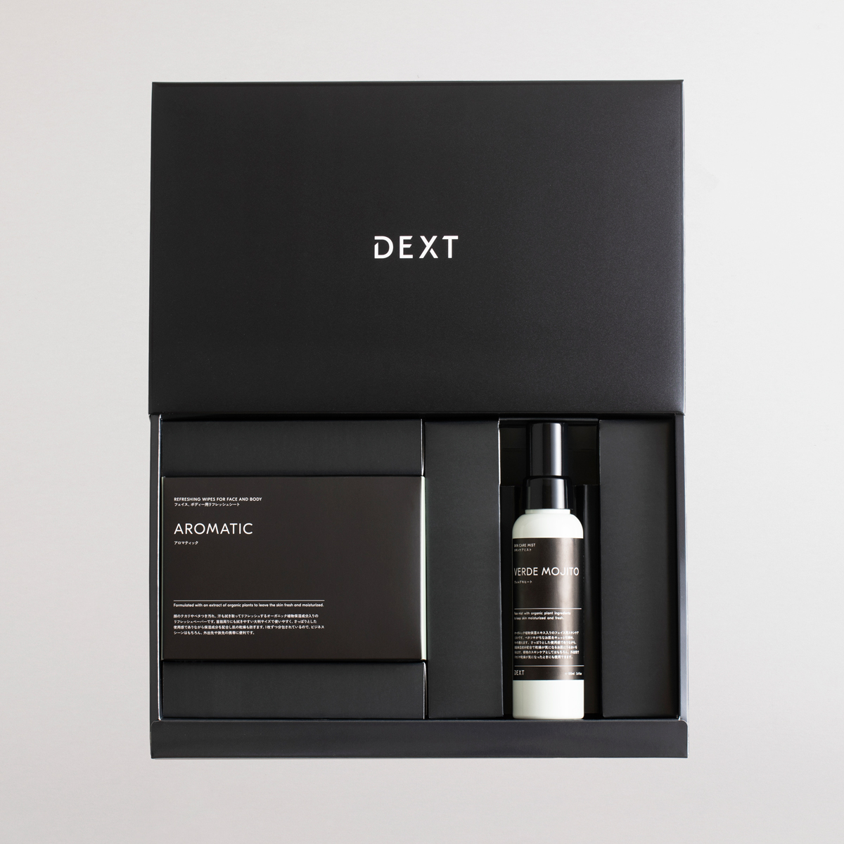 GIFT SET フェイス、ボディー用リフレッシュシート&スキンケアミスト